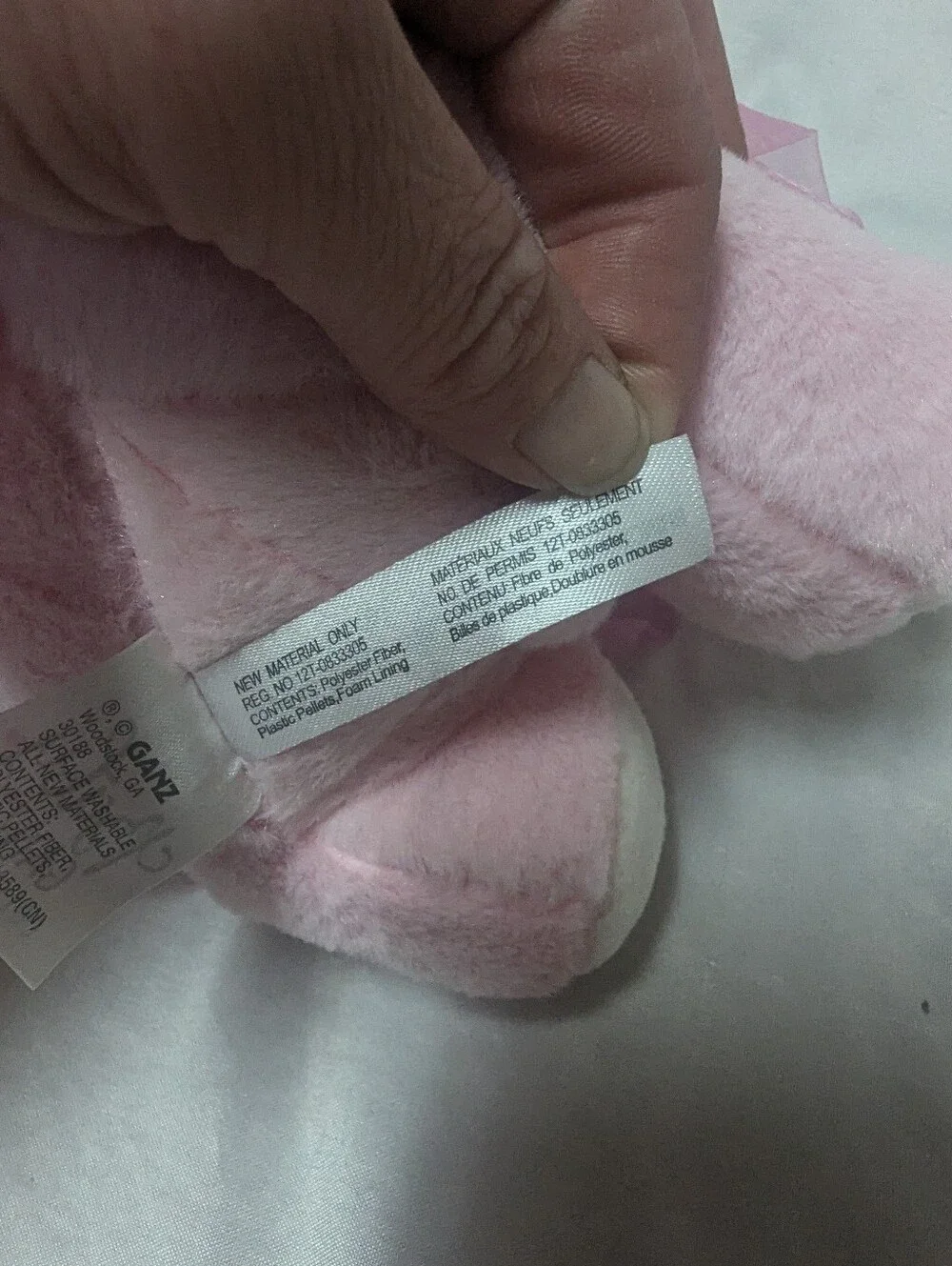 Ganz Baby Pink Princess Elephant Ballerina Plush 8